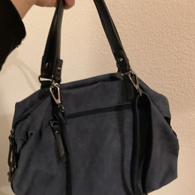 unique blue bag