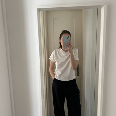 Gestreifte Hose