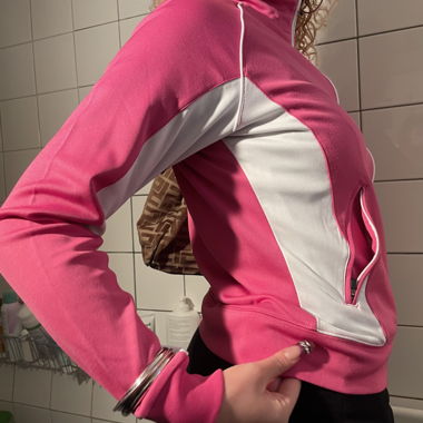 Pinkes Kappa Zip-up