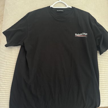 T-shirt Balenciaga noir