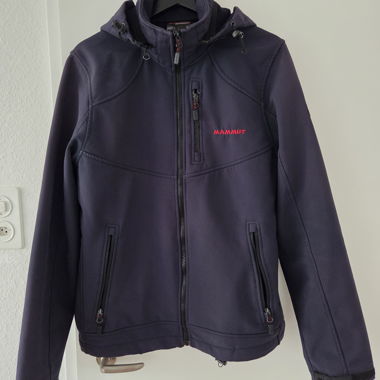 Giacca softshell Mammut con cappuccio