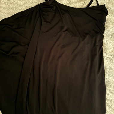 Robe noire longue Missguided