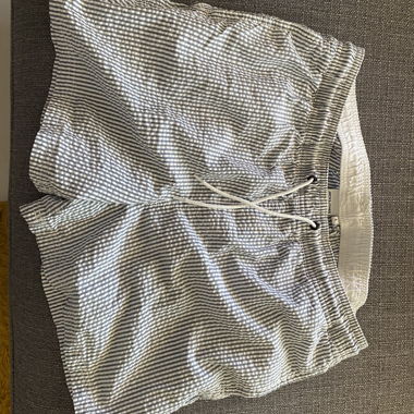 Short de bain rayé