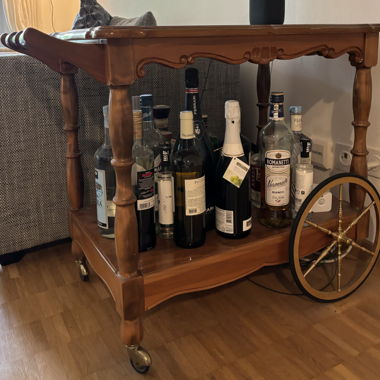 Vintage Bar / Möbel / Servierwagen