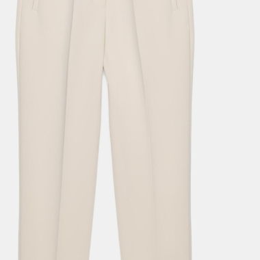 Beige Zara-Hose
