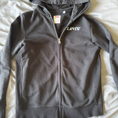 Sweat à capuche zippé Levi’s noir