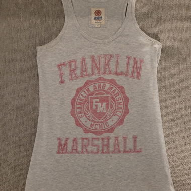 Canotta ampia Franklin & Marshall rosa grigio