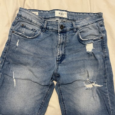 REBEL Shorts en jean Taille L