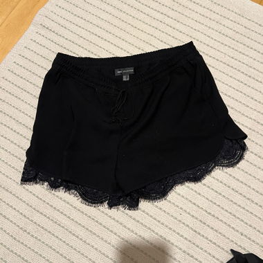 lace shorts