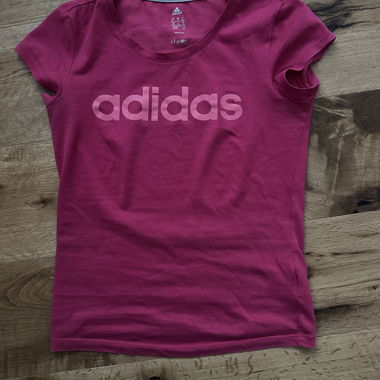 Pink Adidas Sports T-shirt