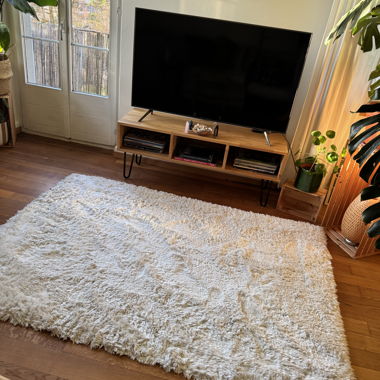 Kuscheliger Hochflor-Teppich – super Zustand!