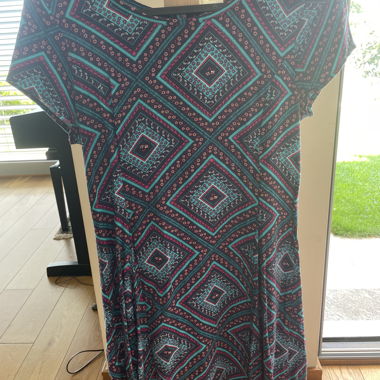 Geometric Pattern Dress