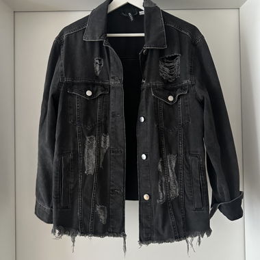 Black denim jacket from H&M