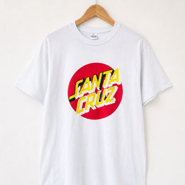 T-shirt Santa Cruz motif
