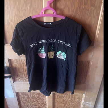 Black Plant T-Shirt
