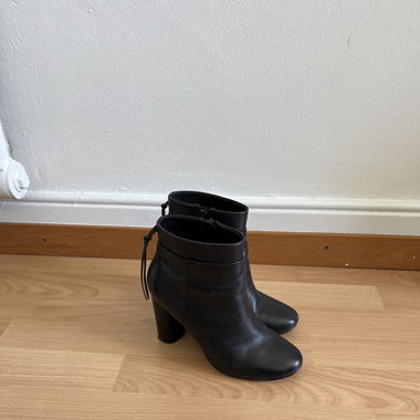 Bottines en cuir 