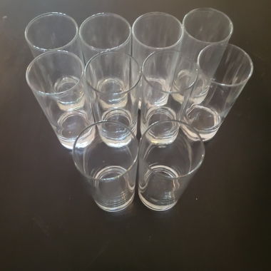 Lot 10 verres