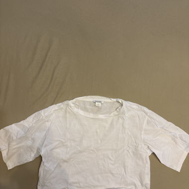 T-shirt bianco Monki