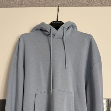 blauer Zara Kapuzenpullover gr. S