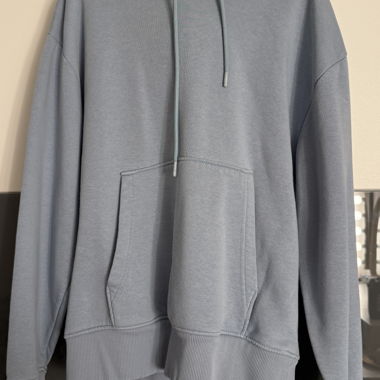 blauer Zara Kapuzenpullover gr. S