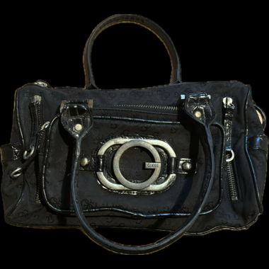 Borsa a tracolla Guess nera
