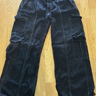 Cargo Jeans Hose von Bershka