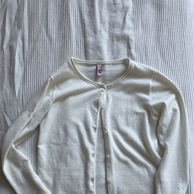  Cardigan in Creme
