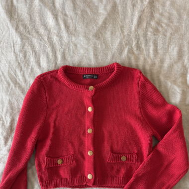 Rot Cropped Cardigan