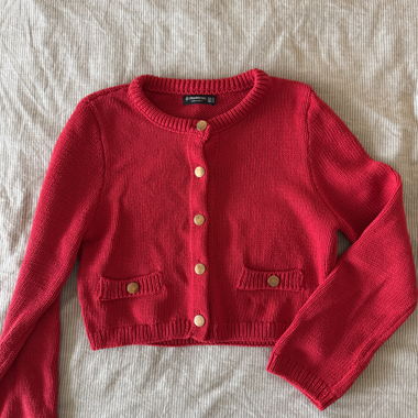 Rot Cropped Cardigan