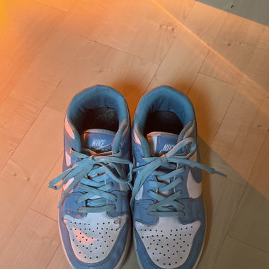 Blaue Nike Dunks Low