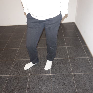 Pantaloni della tuta neri