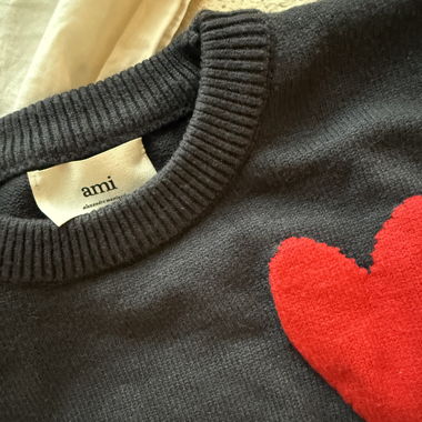 ami sweatshirt grey - dupe