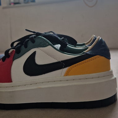 Nike Air multi-color platform sneakers