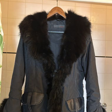 Veste doublée en fourrure 