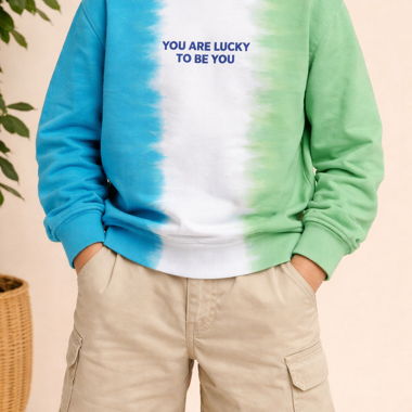 H&M Kinder-Sweatshirt Batik