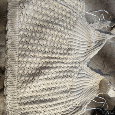 Beige Knit Top