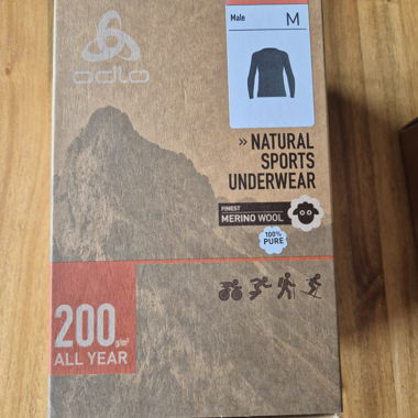 Odlo Merino wool shirt Pullover M
