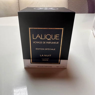New Lalique Candle 