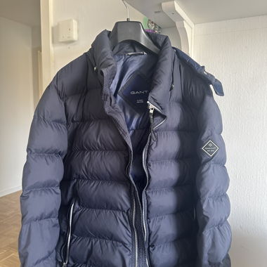 GANT Daunensteppjacke Blau XL