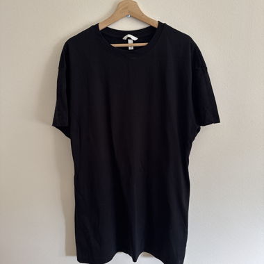Abito T-shirt nero