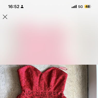 ASOS ROTES KLEID