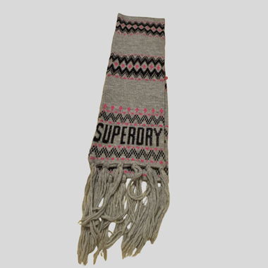 SUPERDRY Schal mit Fransen