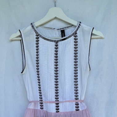 Bluse/Top weiss/rosa ,,Marc Cain‘‘