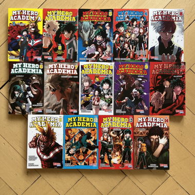 My Hero Academie 1-14