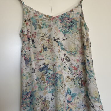 Floral spaghetti strap top