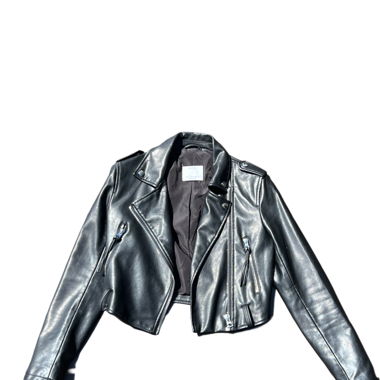 Kunstlederjacke