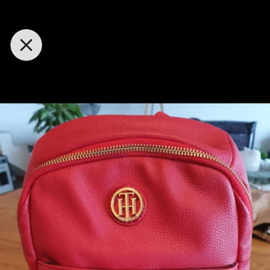 sac à dos en cuir tommy hilfiger excellent état 