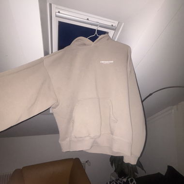 Sweat à capuche WRSTBHVR beige/vert