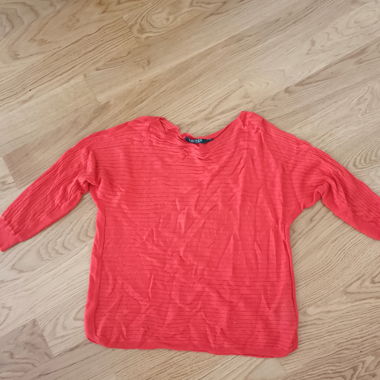 Pull en maille Ralph Lauren rouge Gr. M