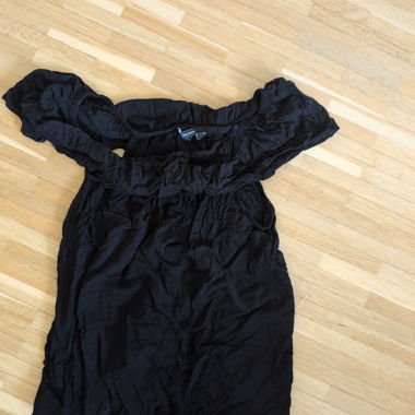 T-shirt da donna nero taglia XS